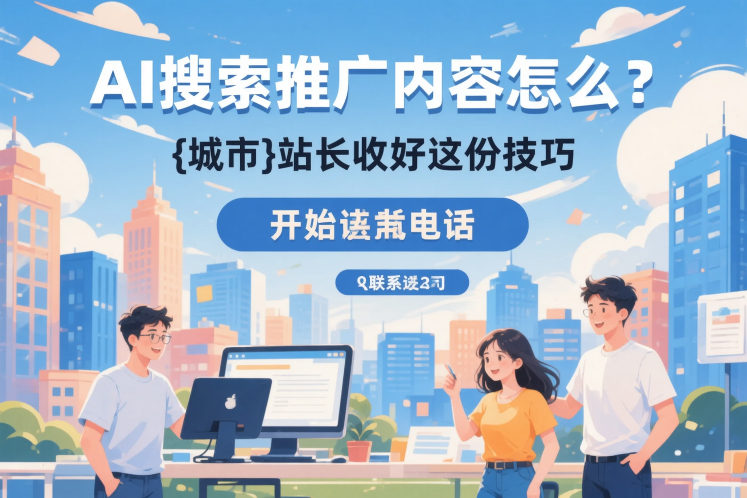 AI搜索推广内容怎么写？越西站长收好这份技巧
