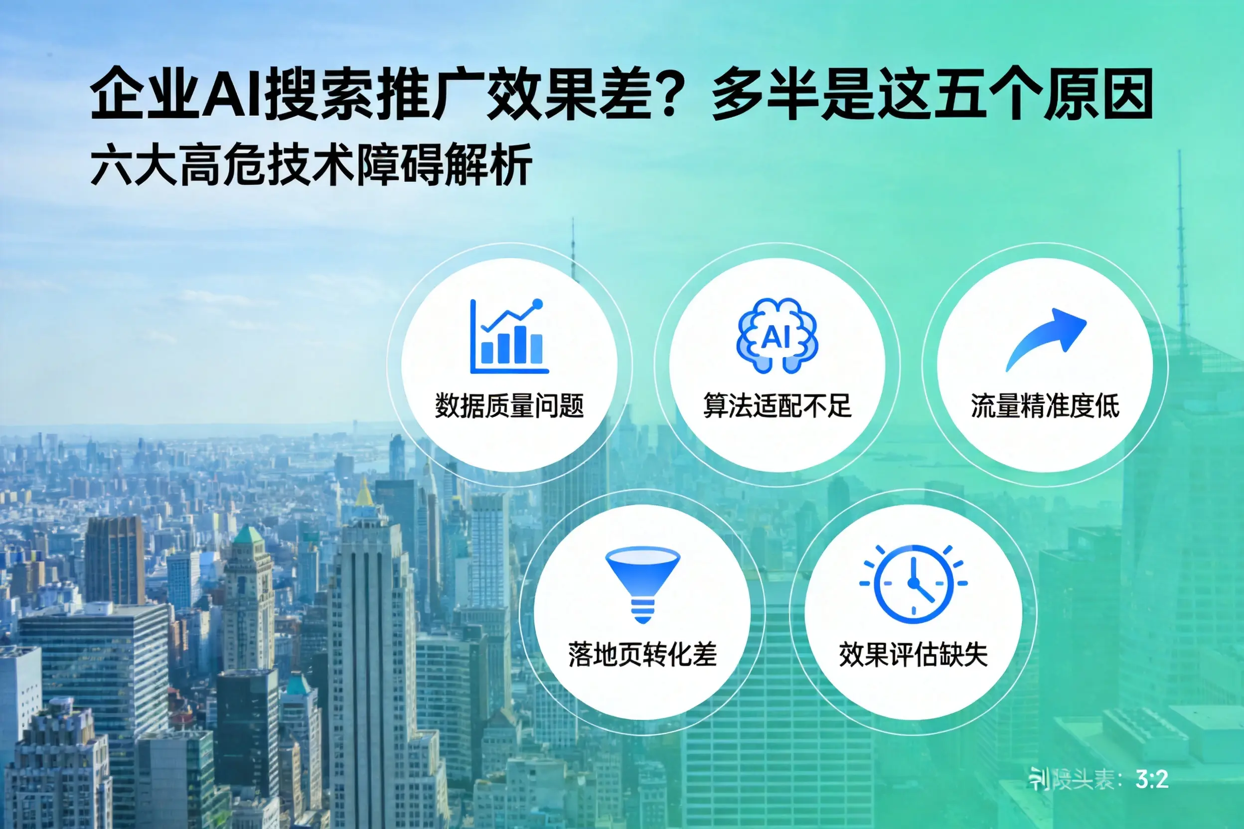 越西企业AI搜索推广效果差?多半是这五个原因